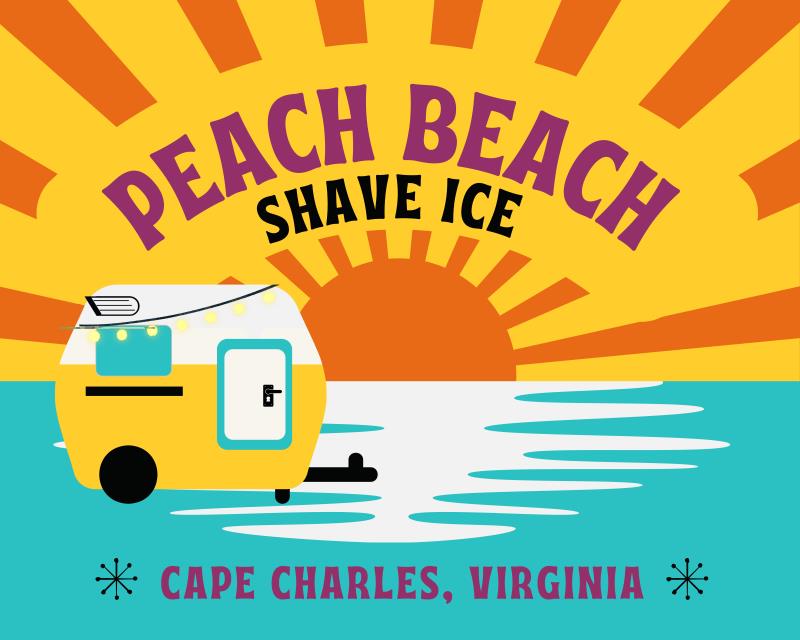 Peach Beach Shave Ice