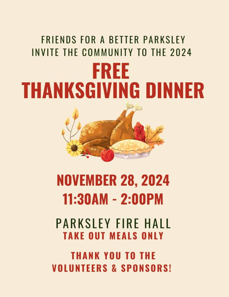 Free Thanksgiving Dinner