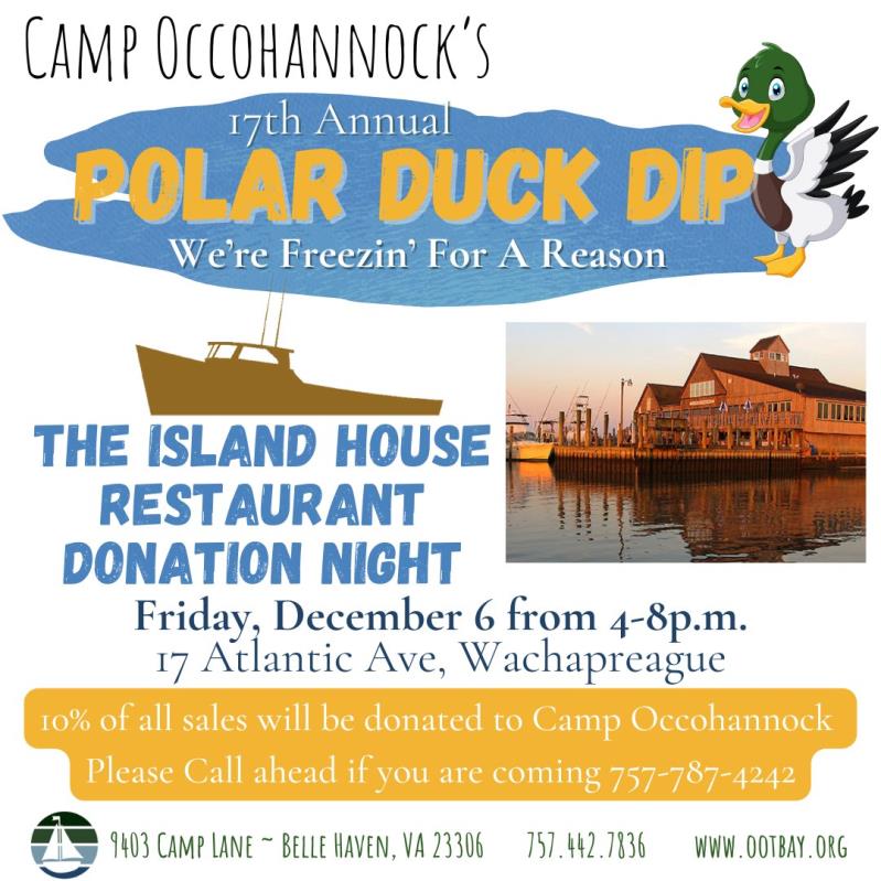 Island House Donation Night